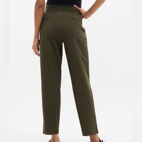 Athleta Dark Green Wrinkle-resistant, stretch fabric Size 6P - Picture 11 of 11